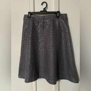 DE Collection women’s A line/ sequins midi skirt